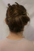 Load image into Gallery viewer, brass hair fork