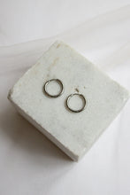 Load image into Gallery viewer, Silver Stacking Hoops