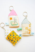 Load image into Gallery viewer, Quilted House Keychains