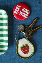 Load image into Gallery viewer, Patch Keychain - Strawberry