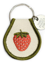 Load image into Gallery viewer, Patch Keychain - Strawberry