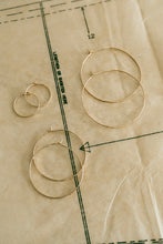 Load image into Gallery viewer, 14k Gold Filled Hoops