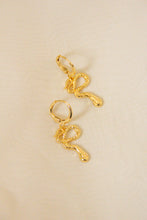 Load image into Gallery viewer, Snake Huggie Hoops